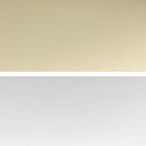Ivory with White Grain - Window and Door Colours